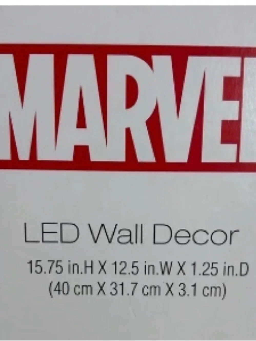 Marvel Iron Man LED Wall Decor Art The Big One Kids Superheroes